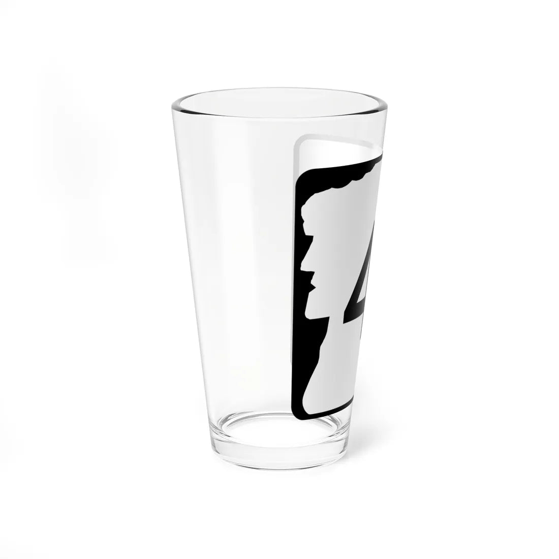 NH Route 43 (New Hampshire) (Road Sign) Pint Glss 16oz - Go Mug Yourself