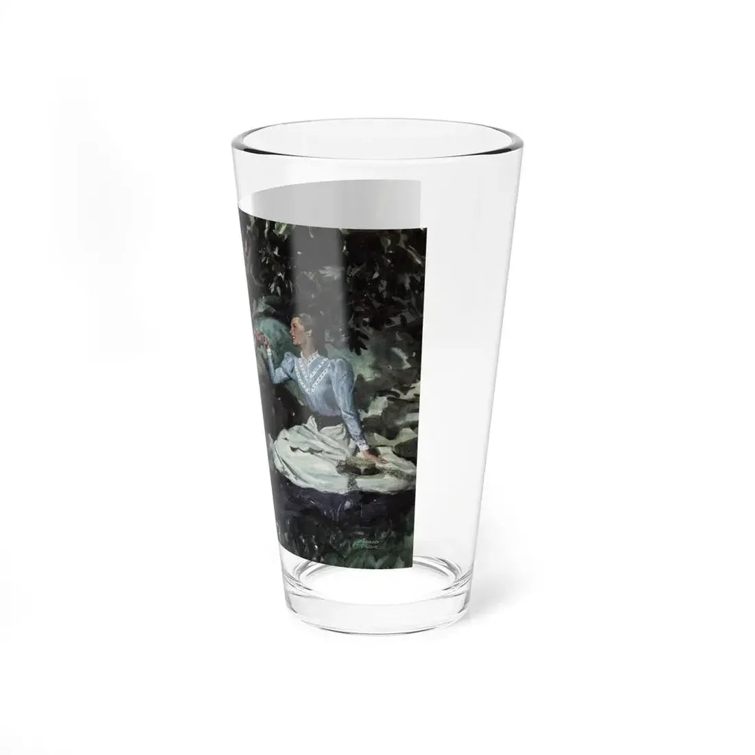 Nice Girl, The American Magazine, April 1948 (Magazine Illustration) Pint Glass 16oz - Go Mug Yourself