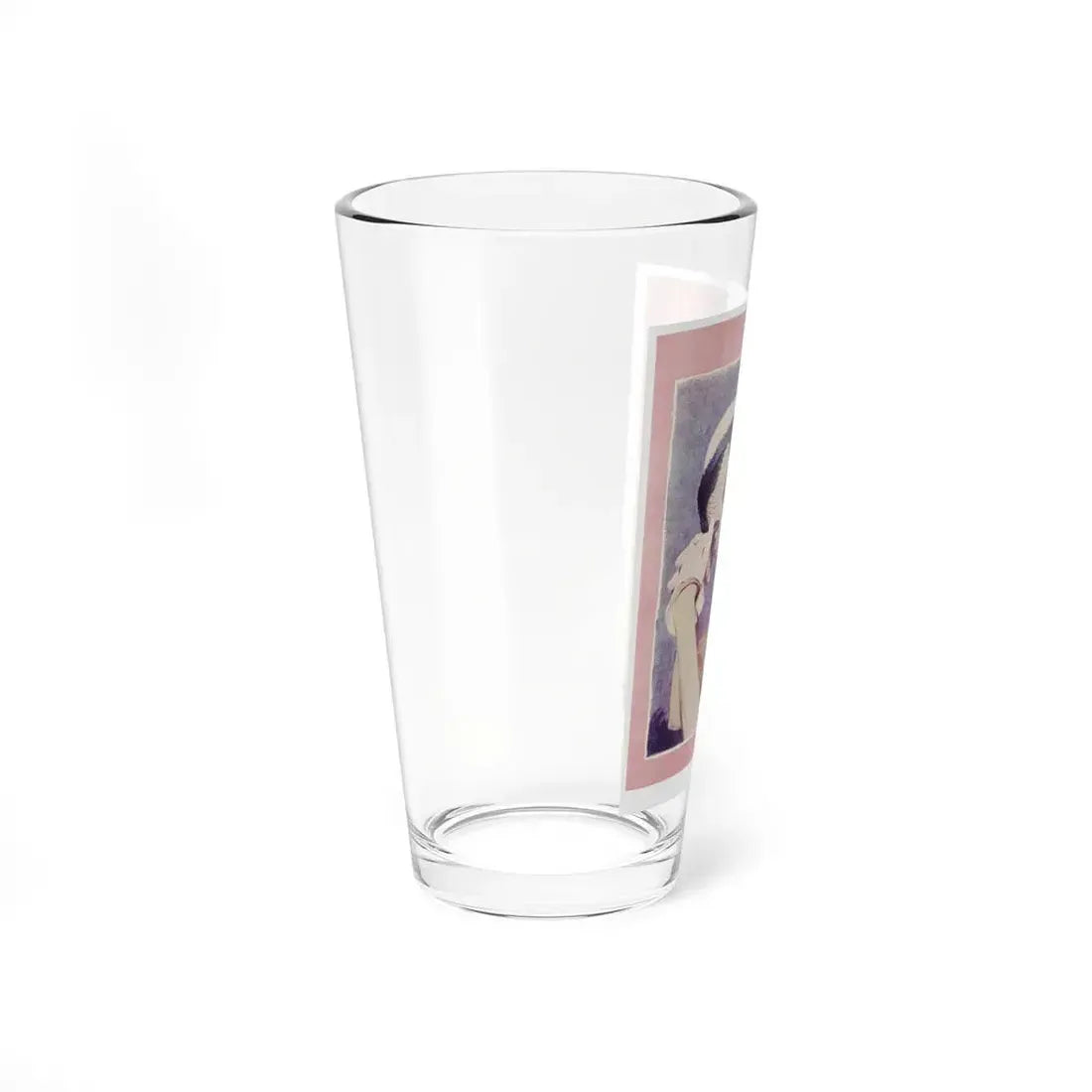 Nice People Don't Get Jealous, Chatelaine, March 1951 (Magazine Illustration) Pint Glass 16oz - Go Mug Yourself