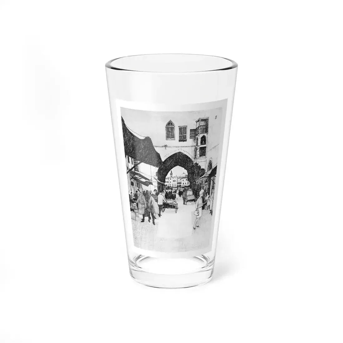 Nice To Know You by Enid Gwynne, Woman's Realm, 1969 (Magazine Illustration) Pint Glass 16oz 16oz - Go Mug Yourself