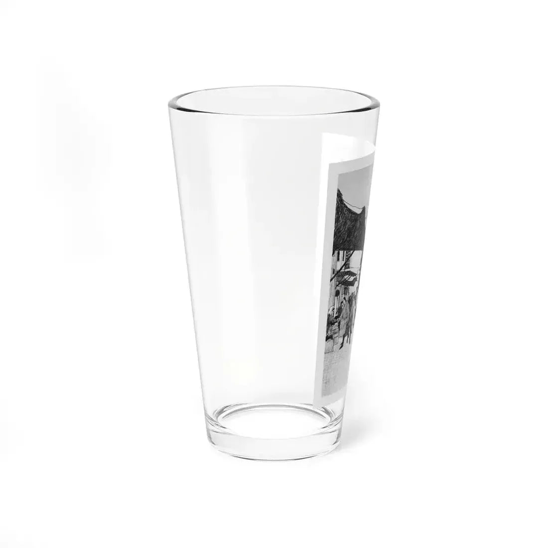 Nice To Know You by Enid Gwynne, Woman's Realm, 1969 (Magazine Illustration) Pint Glass 16oz - Go Mug Yourself