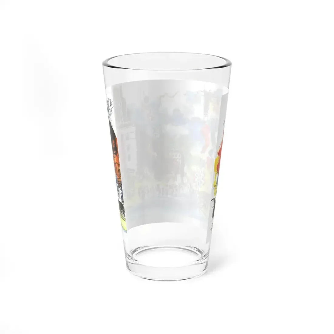 Nicollet Avenue, Minneapolis by Cedric Adams, Esquire, 1954 (Magazine Illustration) Pint Glass 16oz - Go Mug Yourself
