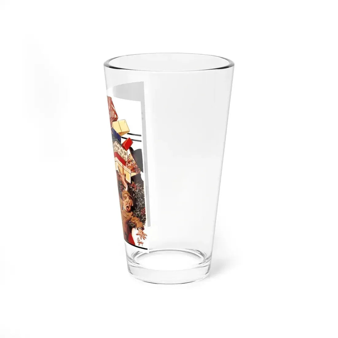 Night Before X-Mas, 1936 (Magazine Illustration) Pint Glass 16oz - Go Mug Yourself