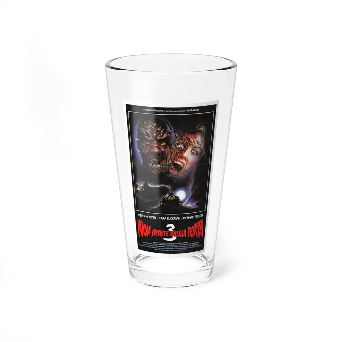 NIGHT KILLER 1990 Movie Poster - Pint Glass 16oz 16oz - Go Mug Yourself