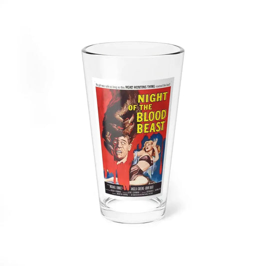 NIGHT OF THE BLOOD BEAST 1958 Movie Poster - Pint Glass 16oz 16oz - Go Mug Yourself