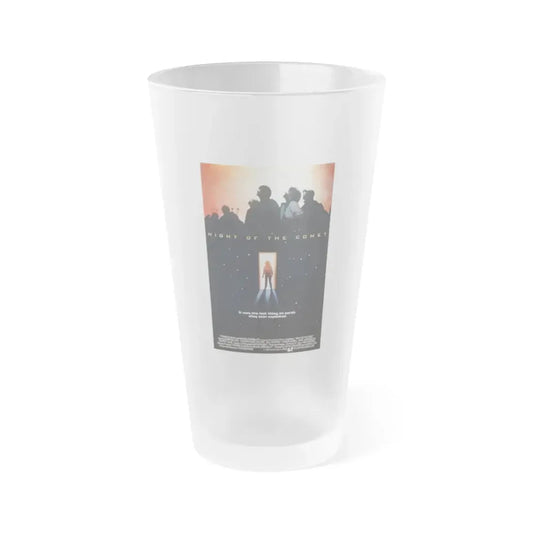 NIGHT OF THE COMET 1984 Movie Poster - Frosted Pint Glass 16oz 16oz Frosted - Go Mug Yourself