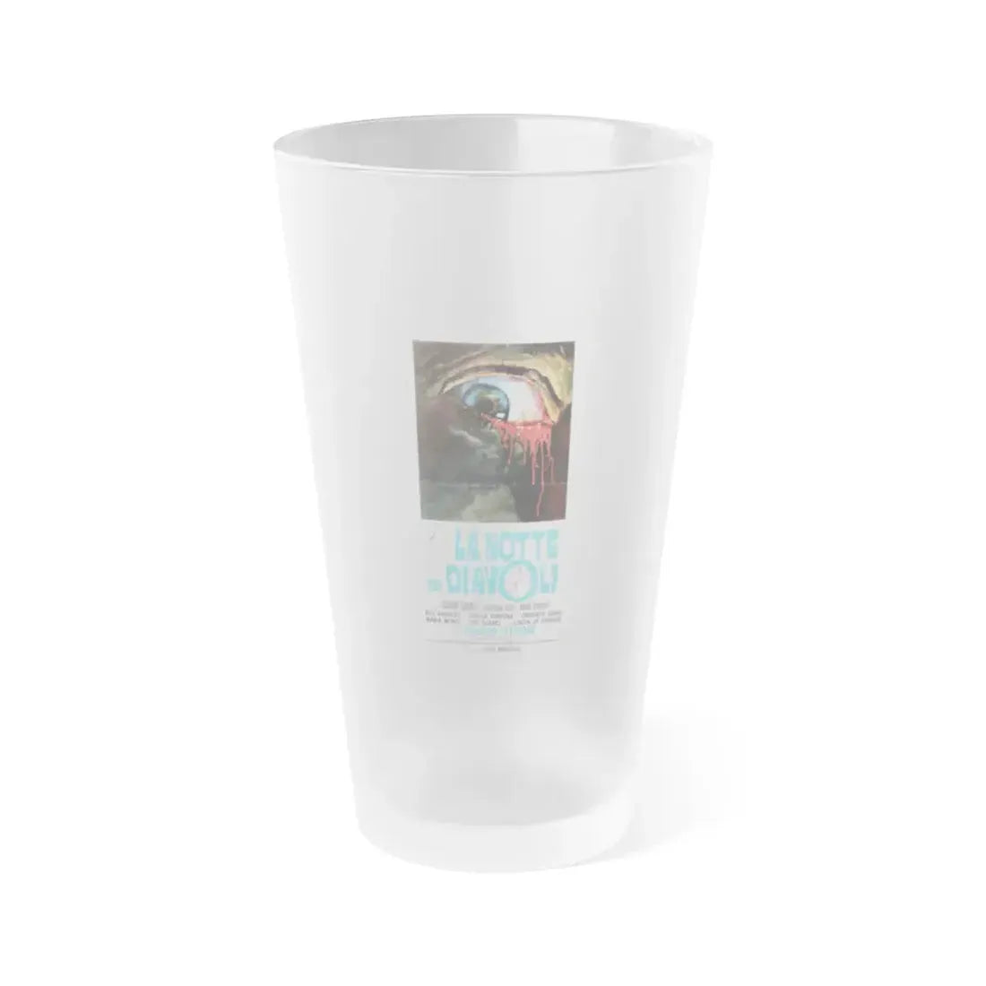 NIGHT OF THE DEVILS (ITALIAN) 2 1972 Movie Poster - Frosted Pint Glass 16oz 16oz Frosted - Go Mug Yourself