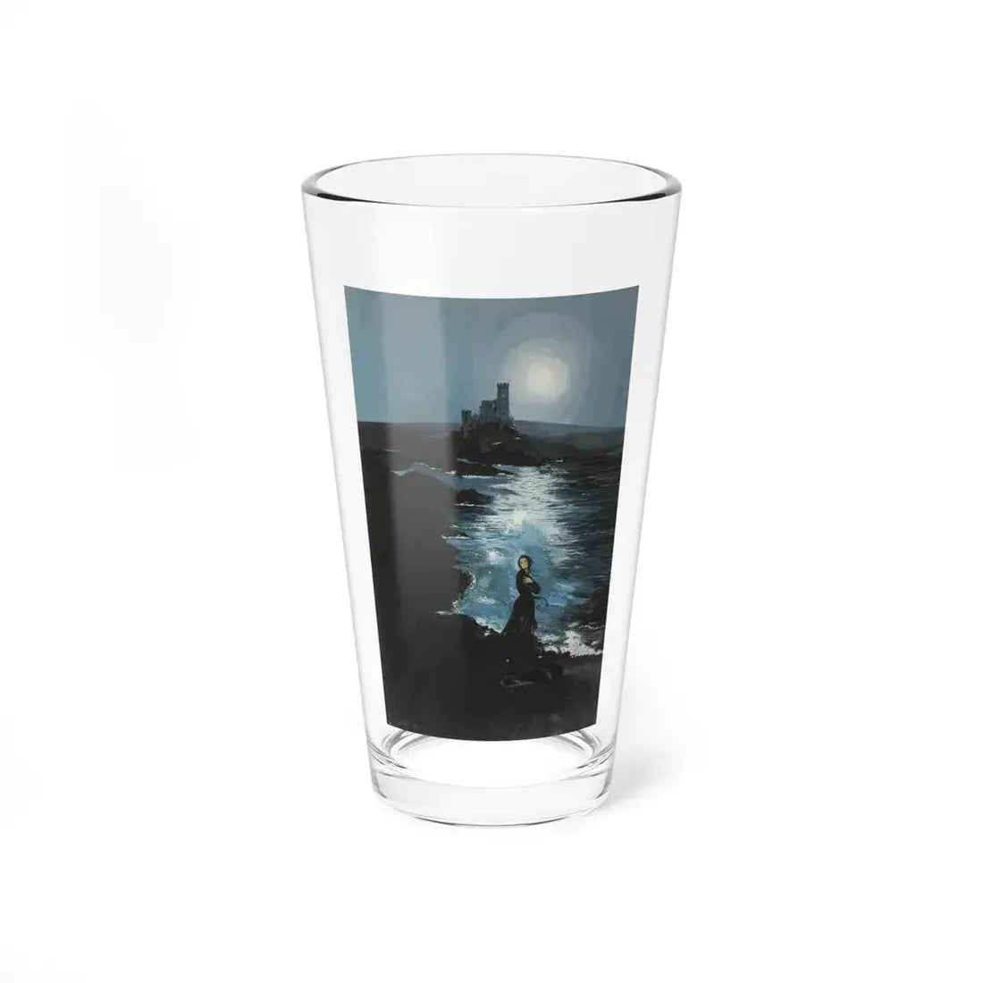 Night of the Letter, paperback cover, 1955 - Pint Glass 16oz 16oz - Go Mug Yourself
