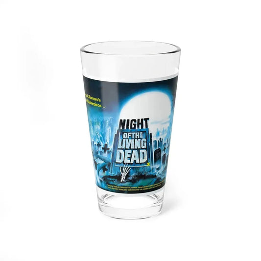 NIGHT OF THE LIVING DEAD 1968 Movie Poster - Pint Glass 16oz 16oz - Go Mug Yourself