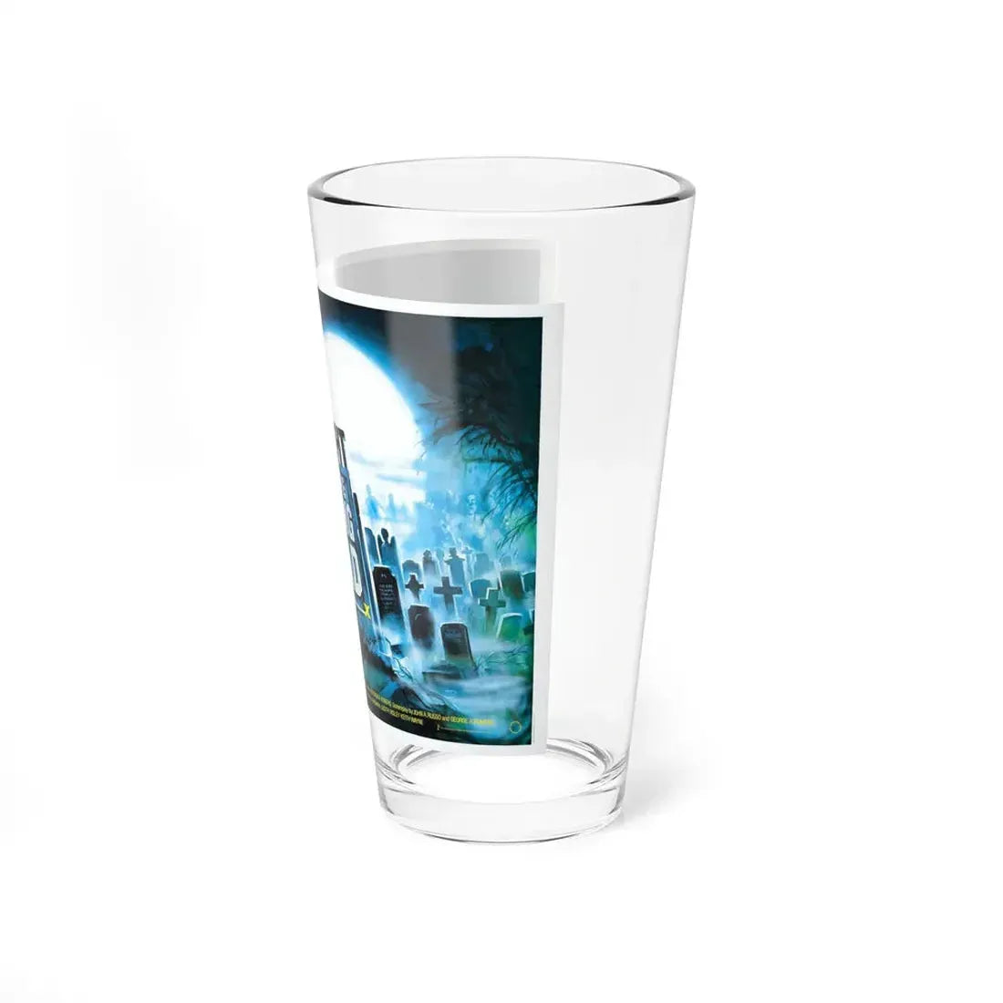 NIGHT OF THE LIVING DEAD 1968 Movie Poster - Pint Glass 16oz - Go Mug Yourself