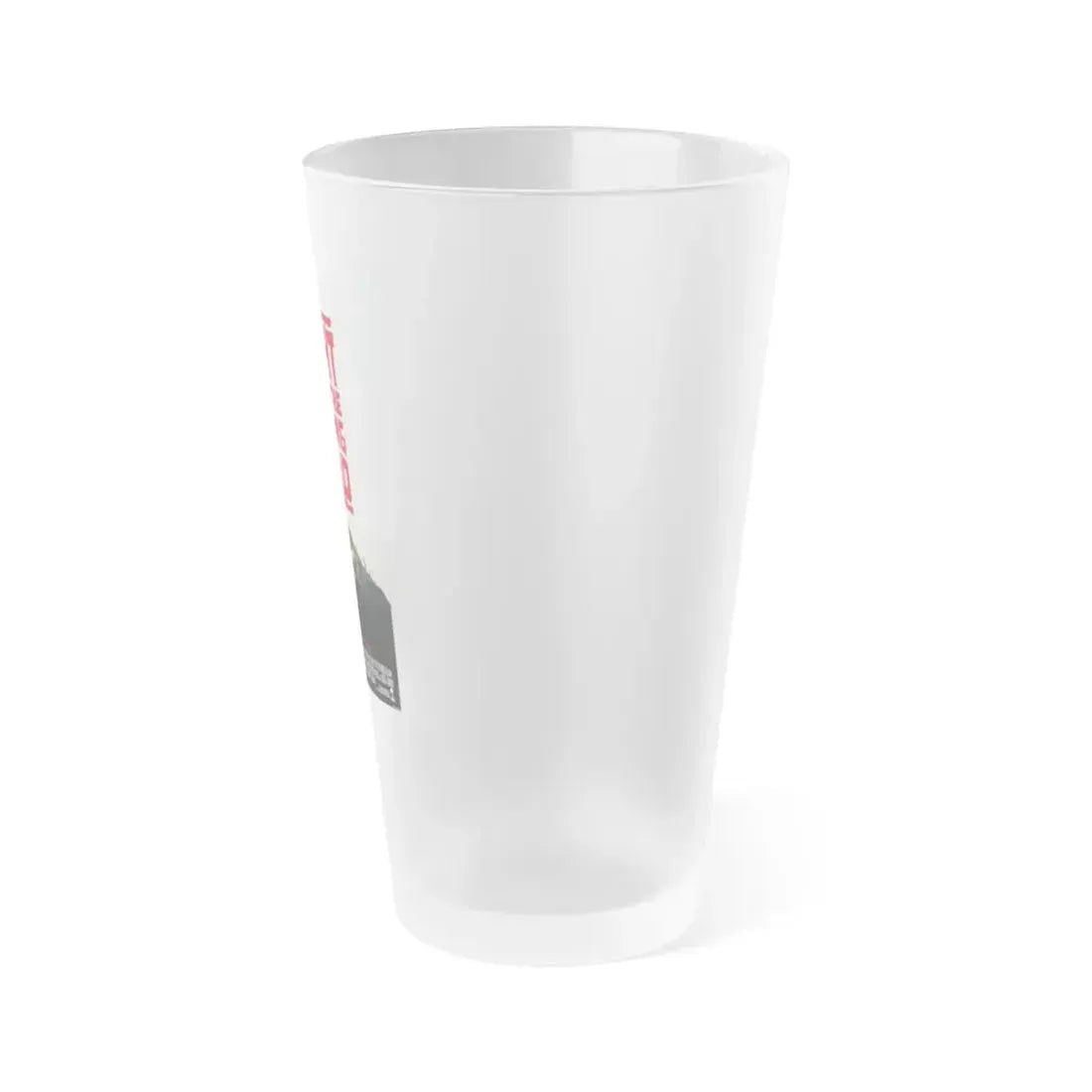 NIGHT OF THE LIVING DEAD 1990 Movie Poster - Frosted Pint Glass 16oz - Go Mug Yourself