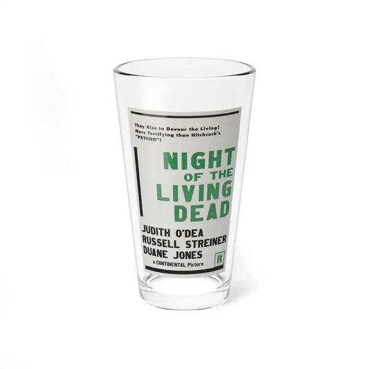 NIGHT OF THE LIVING DEAD (5) 1968 Movie Poster - Pint Glass 16oz 16oz - Go Mug Yourself