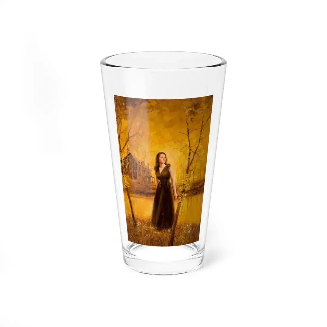 Night of the Stranger, An Ace Gothic paperback cover - Pint Glass 16oz 16oz - Go Mug Yourself