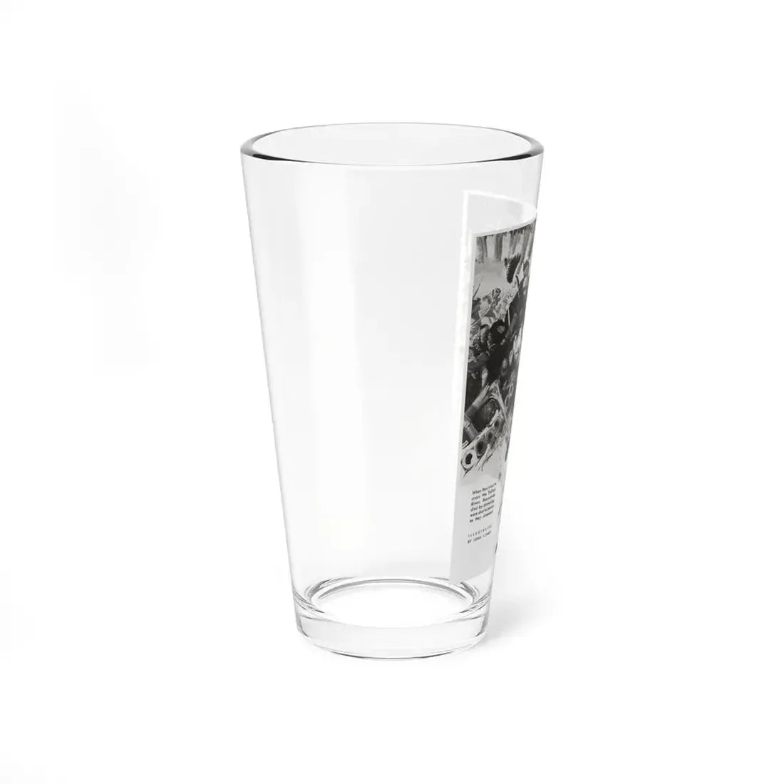 Night Raiders In China, Liberty magazine, July 31, 1937 (Magazine Illustration) Pint Glass 16oz - Go Mug Yourself