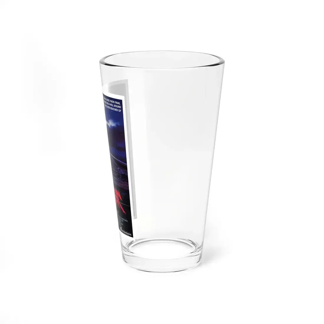 NIGHT TRAIN TO TERROR 1985 Movie Poster - Pint Glass 16oz - Go Mug Yourself