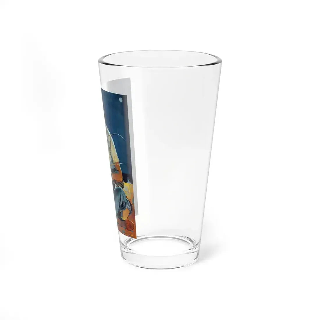 Night Visitor, Woman's Day, September 1955 (Magazine Illustration) Pint Glass 16oz - Go Mug Yourself
