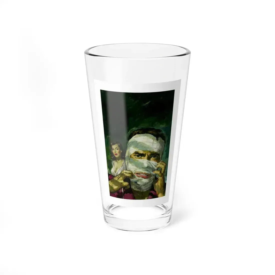 Night Walker, paperback cover (Dell First Edition, 1954) - Pint Glass 16oz 16oz - Go Mug Yourself