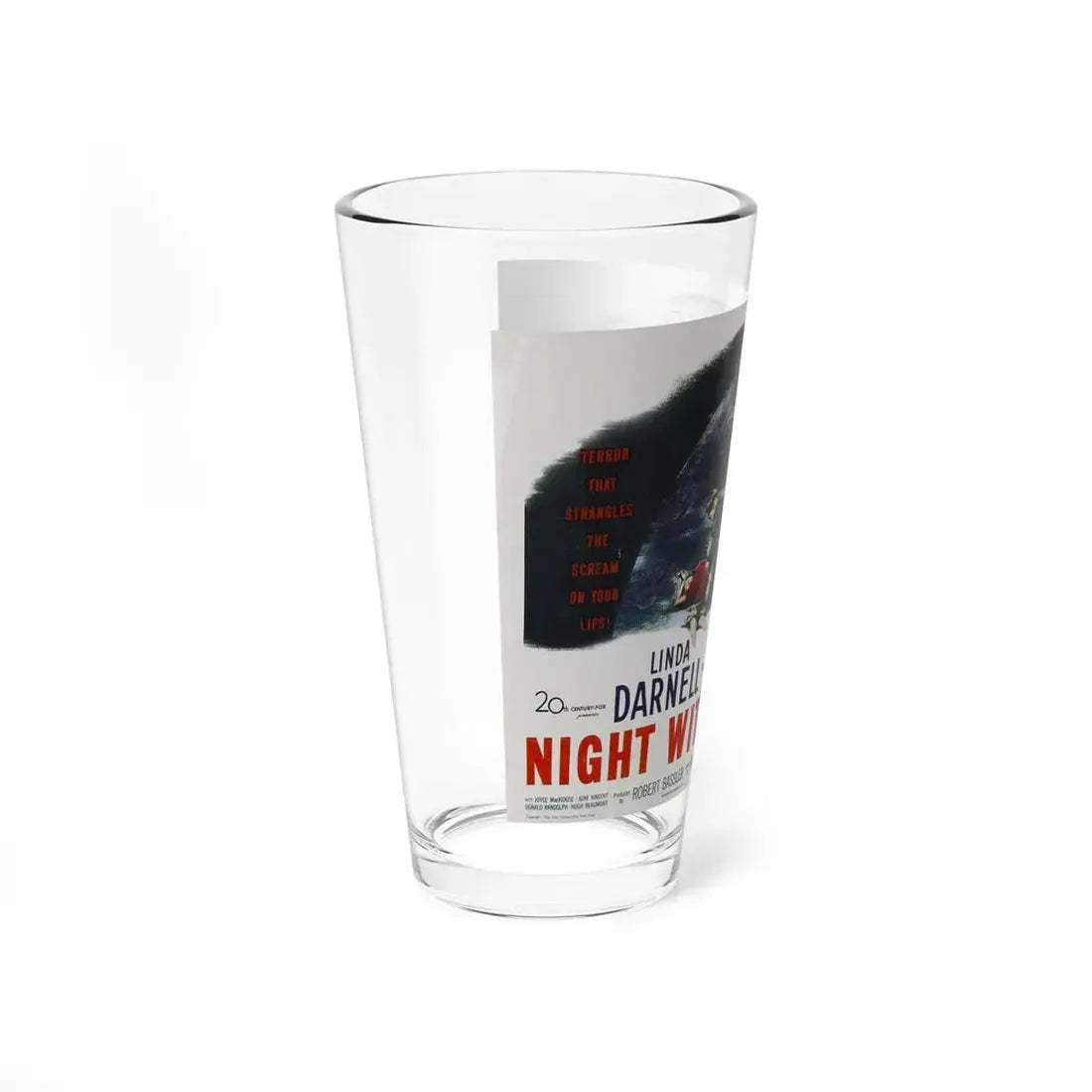 NIGHT WITHOUT SLEEP 1952 Movie Poster - Pint Glass 16oz - Go Mug Yourself