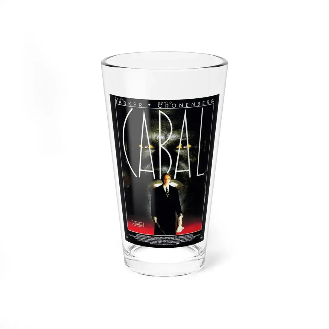 NIGHTBREED (FRENCH) 1990 Movie Poster - Pint Glass 16oz 16oz - Go Mug Yourself