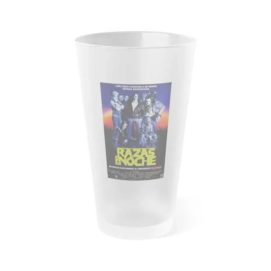NIGHTBREED (SPAIN) 1990 Movie Poster - Frosted Pint Glass 16oz 16oz Frosted - Go Mug Yourself