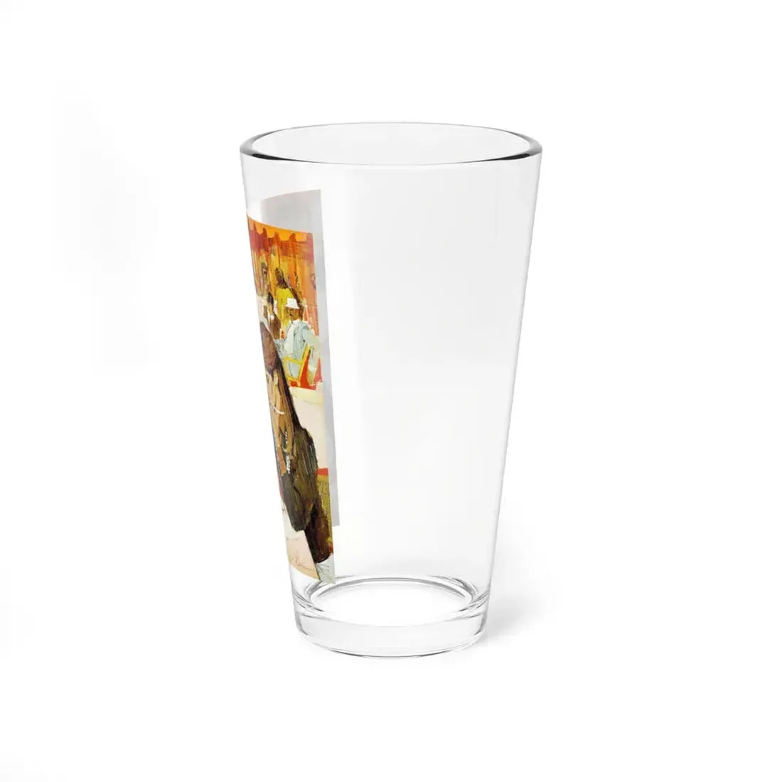Nightingale At Noon (Pt. 1), Chatelaine, August 1962 (Magazine Illustration) Pint Glass 16oz - Go Mug Yourself
