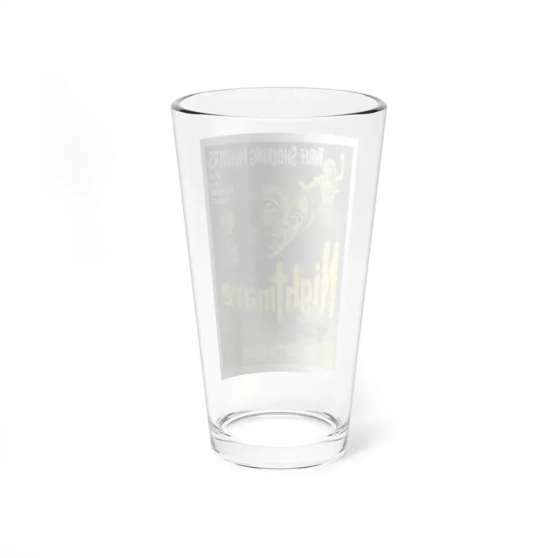NIGHTMARE 1964 Movie Poster - Pint Glass 16oz - Go Mug Yourself