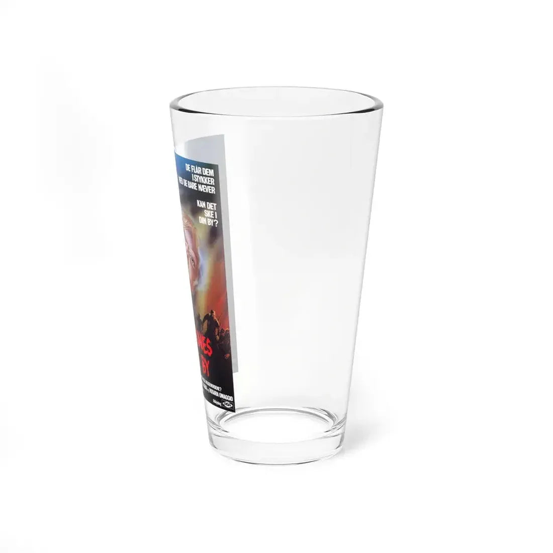 NIGHTMARE CITY (DANISH) 1980 Movie Poster - Pint Glass 16oz - Go Mug Yourself