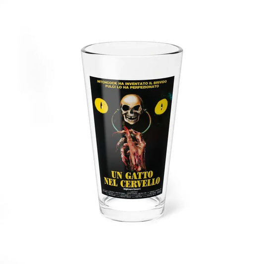 NIGHTMARE CONCERT (A CAT IN THE BRAIN) 1990 Movie Poster - Pint Glass 16oz 16oz - Go Mug Yourself