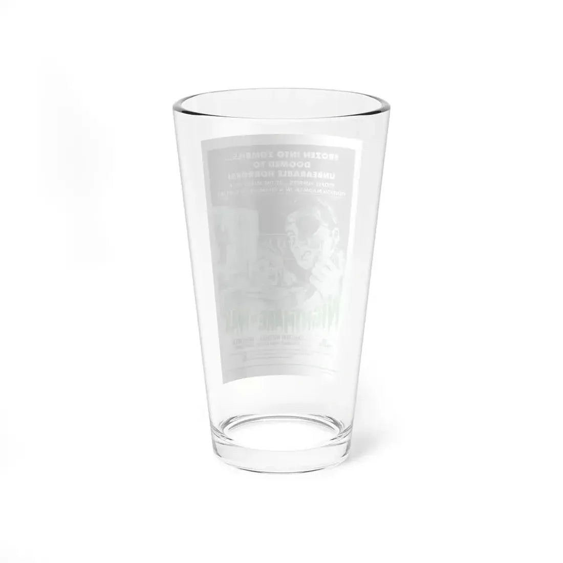 NIGHTMARE IN WAX 1969 Movie Poster - Pint Glass 16oz - Go Mug Yourself