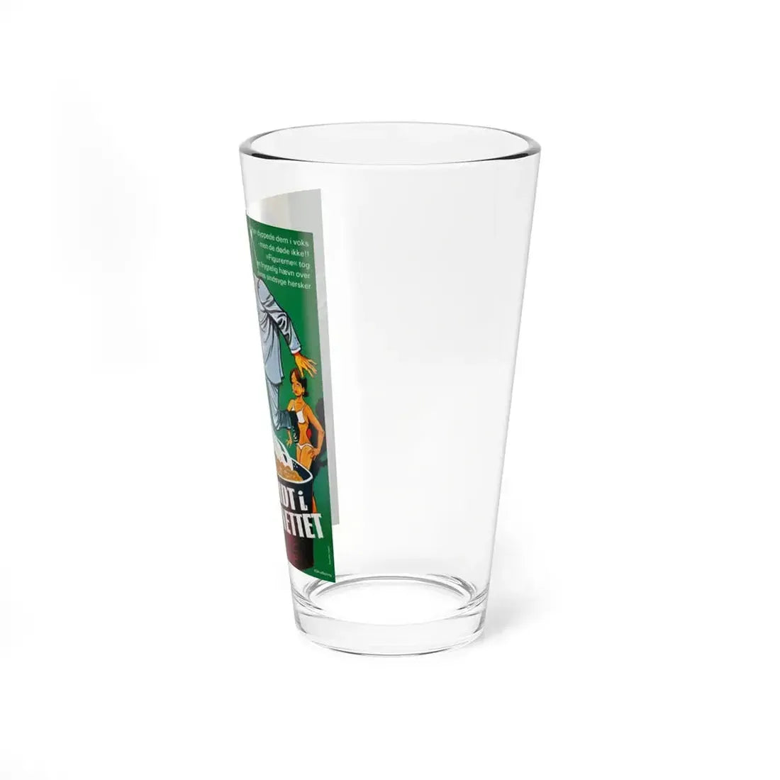 NIGHTMARE IN WAX (DANISH) 1969 Movie Poster - Pint Glass 16oz - Go Mug Yourself