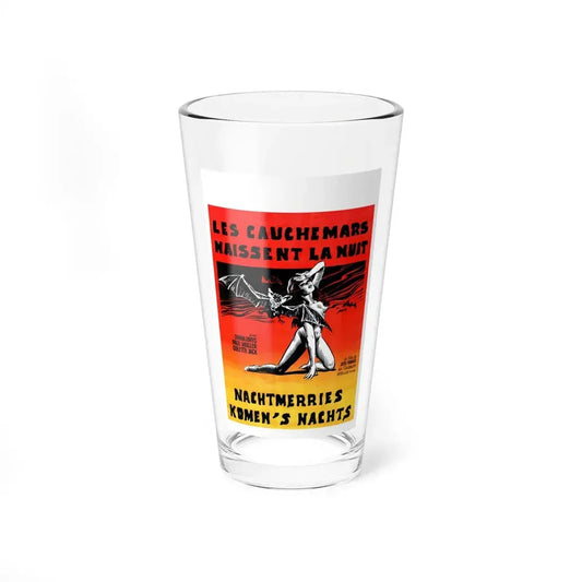 NIGHTMARES COME AT NIGHT (BELGIAN) 1970 Movie Poster - Pint Glass 16oz 16oz - Go Mug Yourself