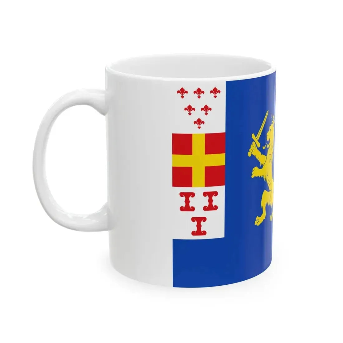 Nijkerk vlag (Netherlands) White Coffee Mug - Go Mug Yourself