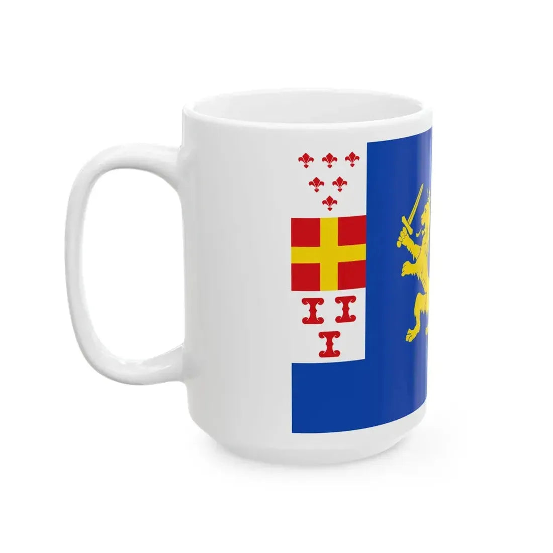 Nijkerk vlag (Netherlands) White Coffee Mug - Go Mug Yourself