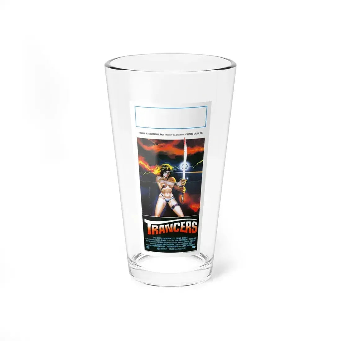 NINJA III (ITALIAN) 1984 Movie Poster - Pint Glass 16oz 16oz - Go Mug Yourself