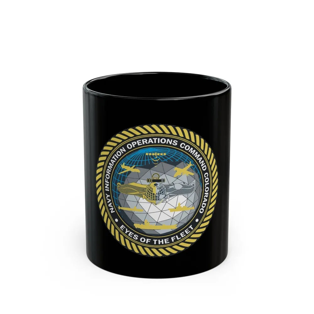 NIOC Colorado (U.S. Navy) Black Coffee Mug-11oz-Go Mug Yourself