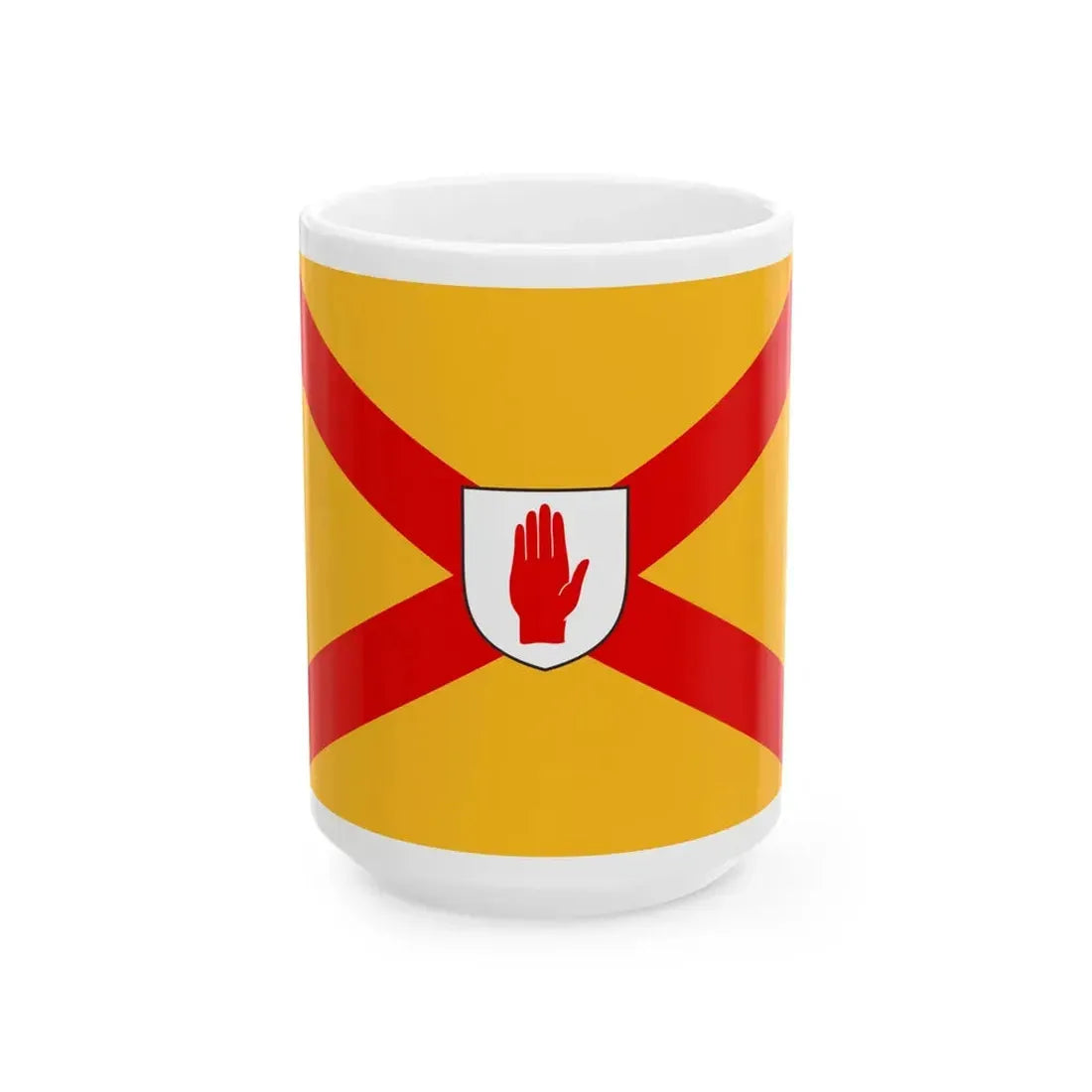 Nipaddyscross (Ireland) White Coffee Mug 15oz - Go Mug Yourself