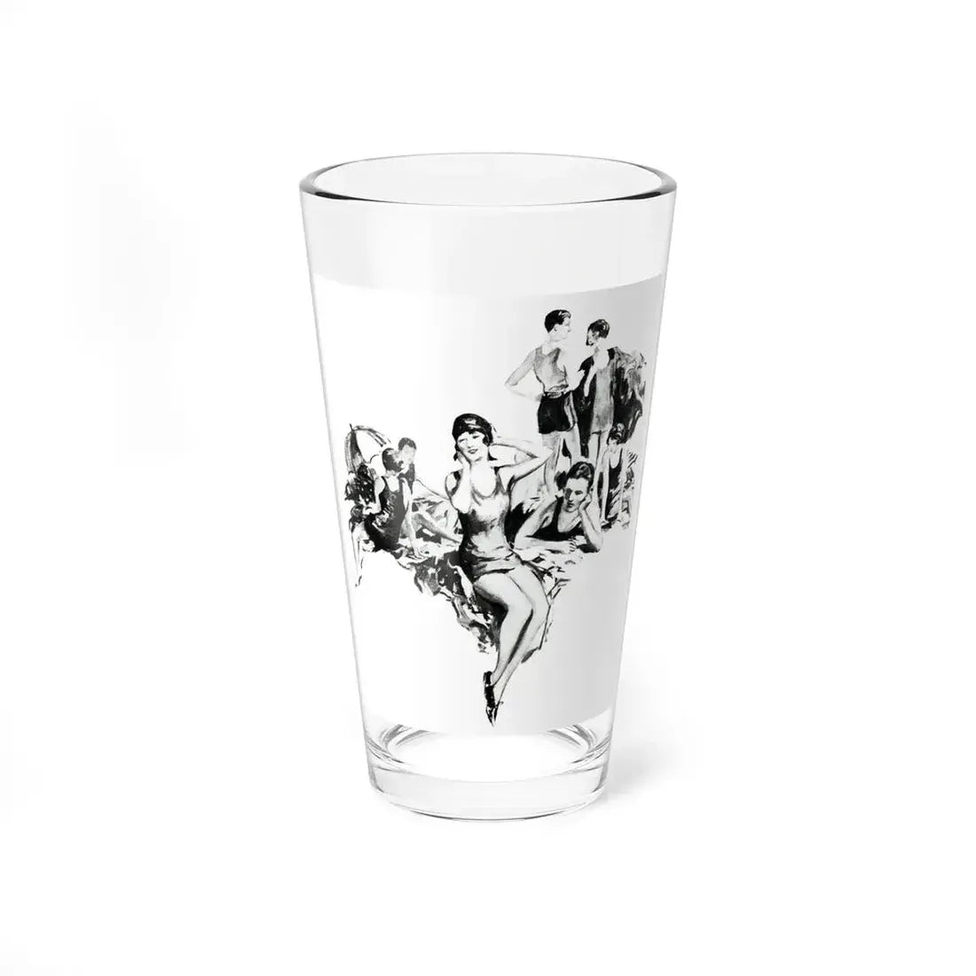 Nippy and Nell (2), Liberty magazine, March 2, 1929 (Magazine Illustration) Pint Glass 16oz 16oz - Go Mug Yourself