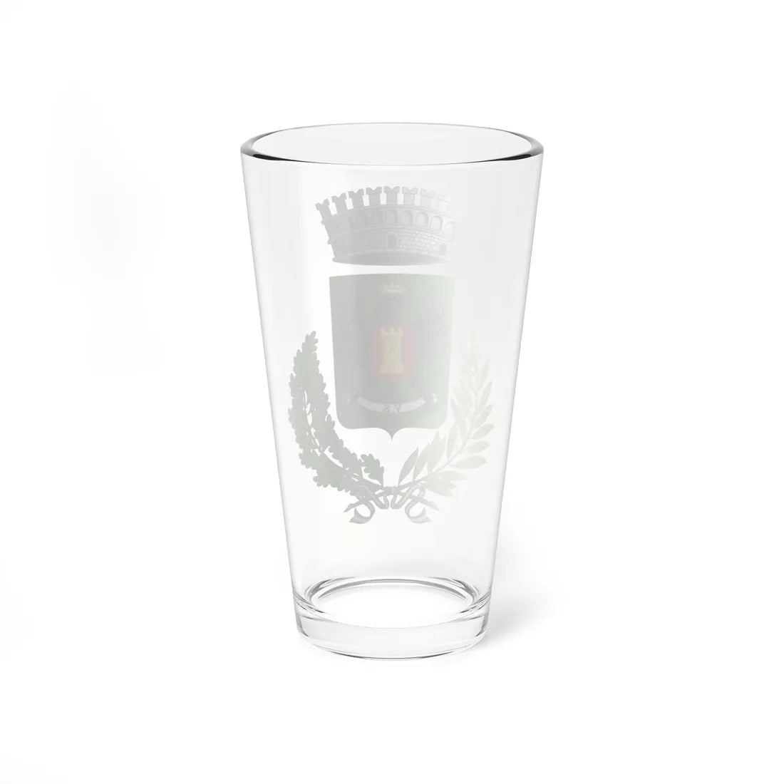 Niscemi-Stemma (Italy) (Coat of Arms) Pint Glass 16oz - Go Mug Yourself