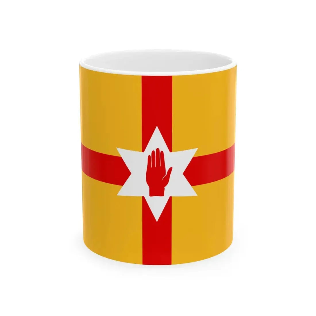 Niulstermerge (Ireland) White Coffee Mug 11oz - Go Mug Yourself