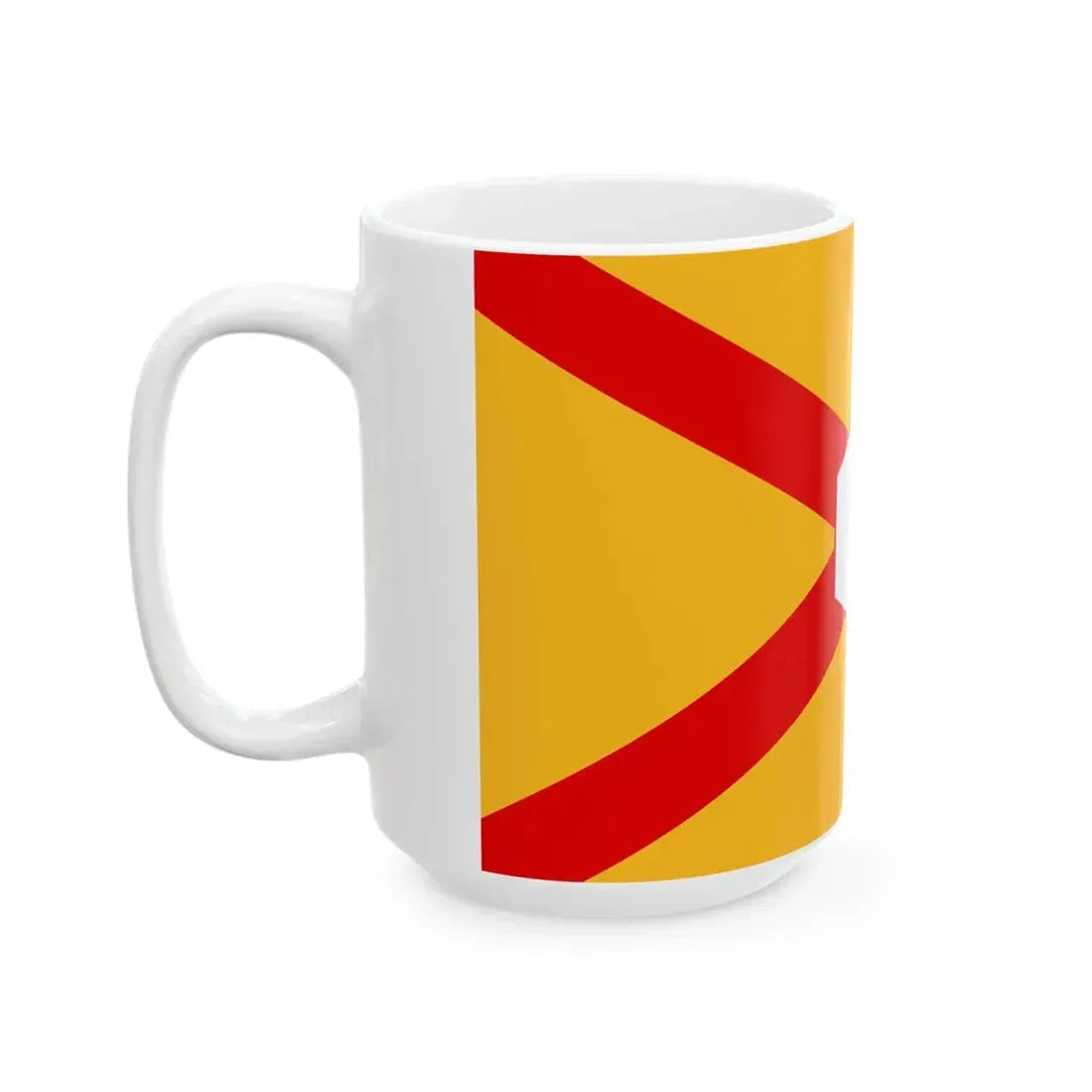 Niulsterpaddyscrosshexagon (Ireland) White Coffee Mug - Go Mug Yourself