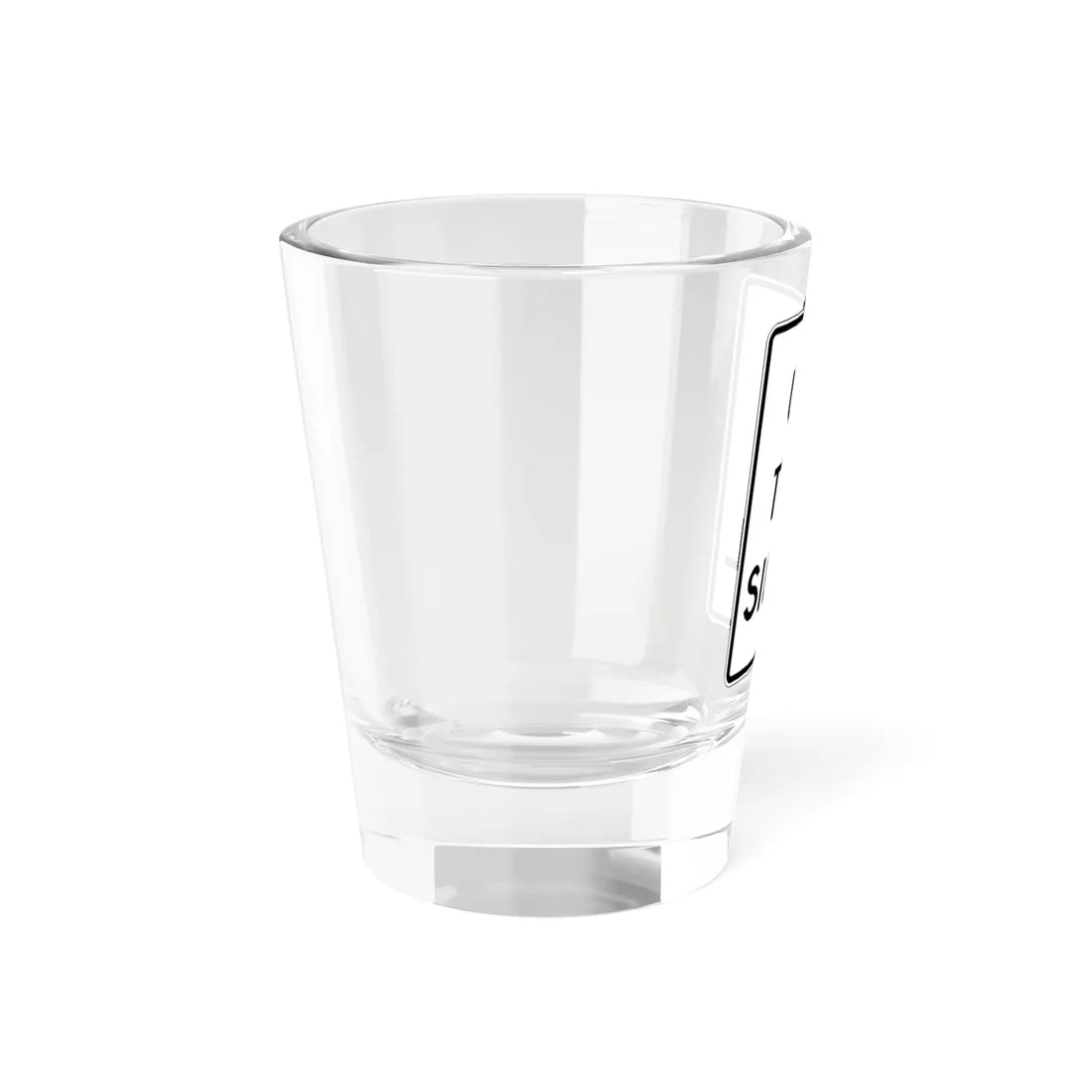 NJ Road sign RNJ33-1 (New Jersey) (Road Sign) Shot Glass 1.5oz - Go Mug Yourself