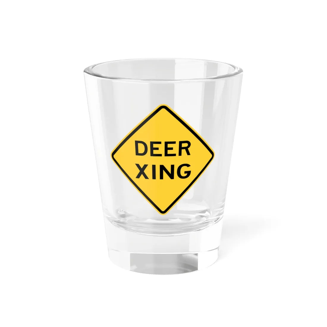 NJ Road sign WNJ11-3 obsolete (New Jersey) (Road Sign) Shot Glass 1.5oz 1.5oz - Go Mug Yourself