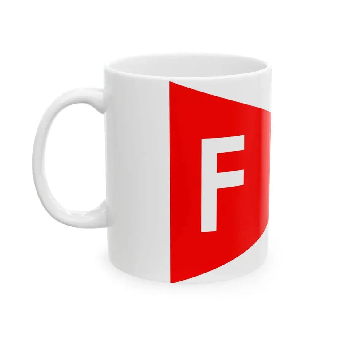 NL KM flag Flotilla commander (Netherlands) White Coffee Mug - Go Mug Yourself