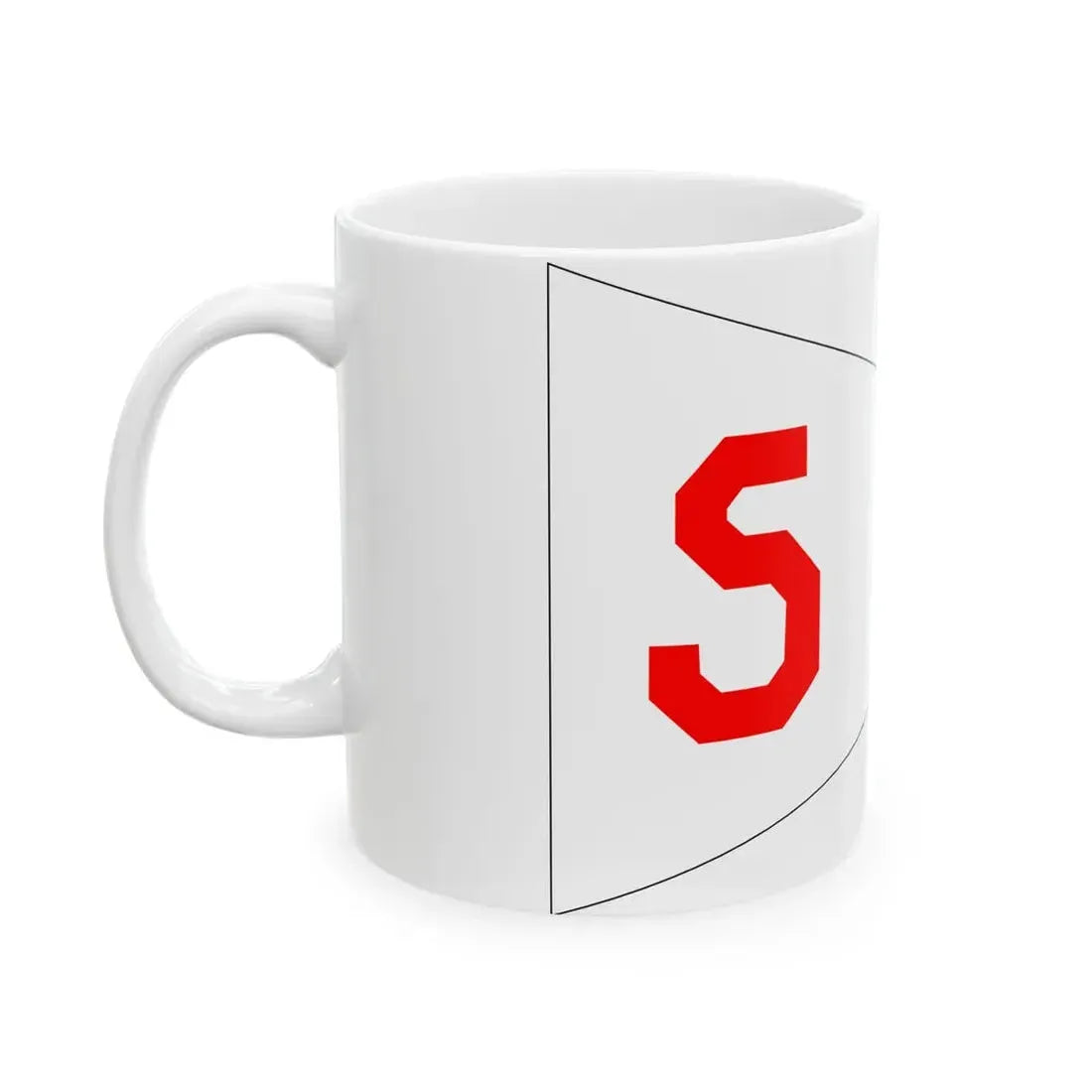 NL KM flag Squadron commander (Netherlands) White Coffee Mug - Go Mug Yourself