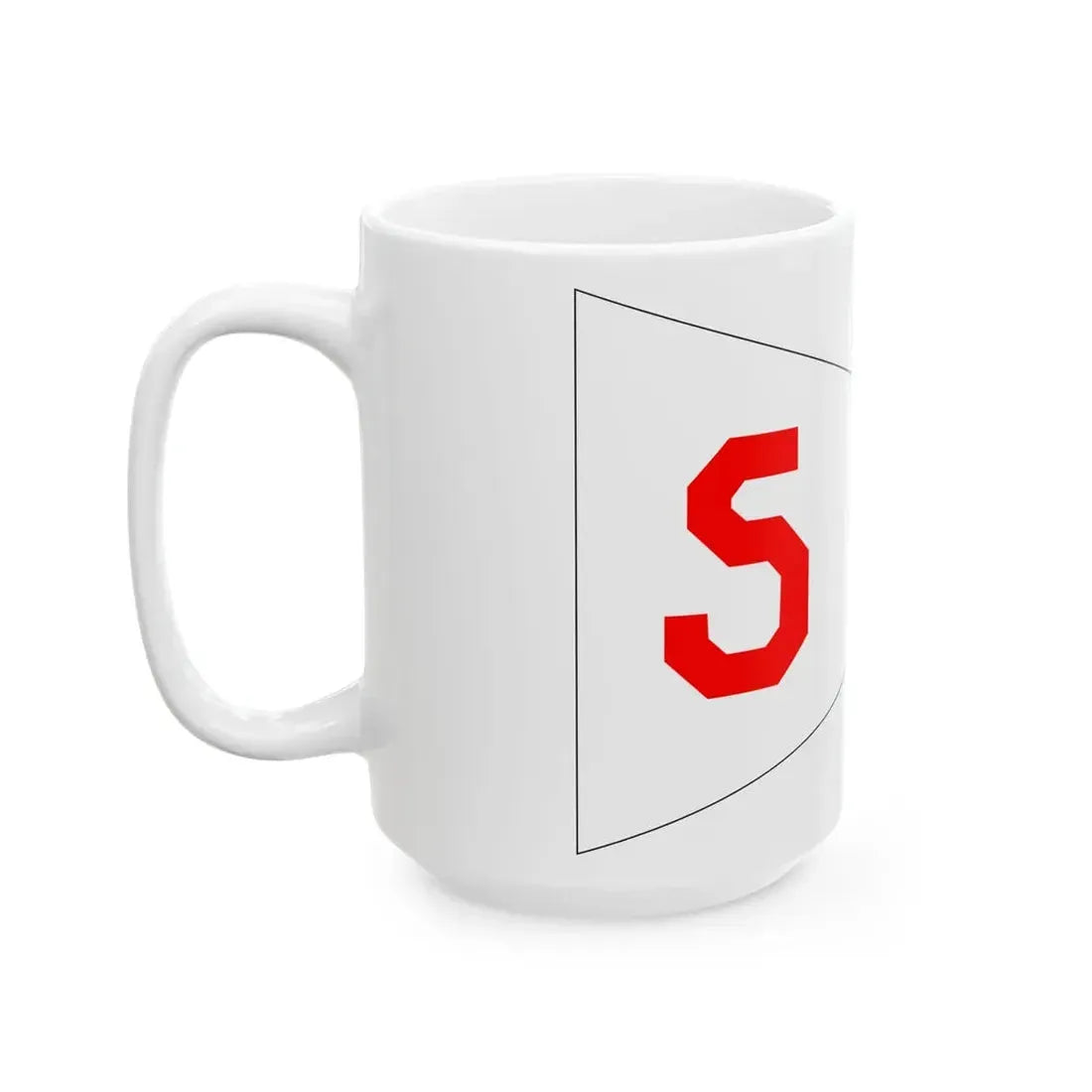 NL KM flag Squadron commander (Netherlands) White Coffee Mug - Go Mug Yourself