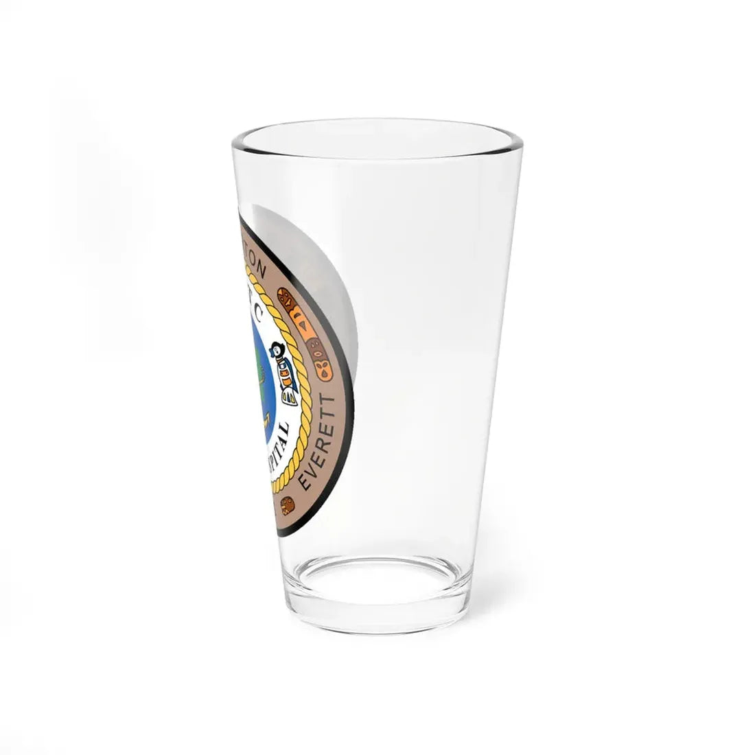 NMRTC Naval Hospital Bremerton (U.S. Navy) Pint Glass 16oz - Go Mug Yourself