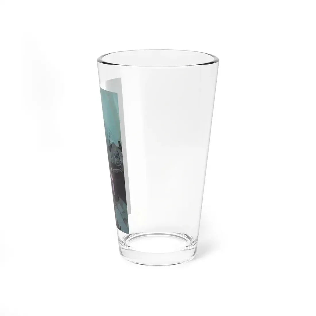 No. 9 Belmont Square (Inspector Finch Gothic), paperback cover, 1963 - Pint Glass 16oz - Go Mug Yourself