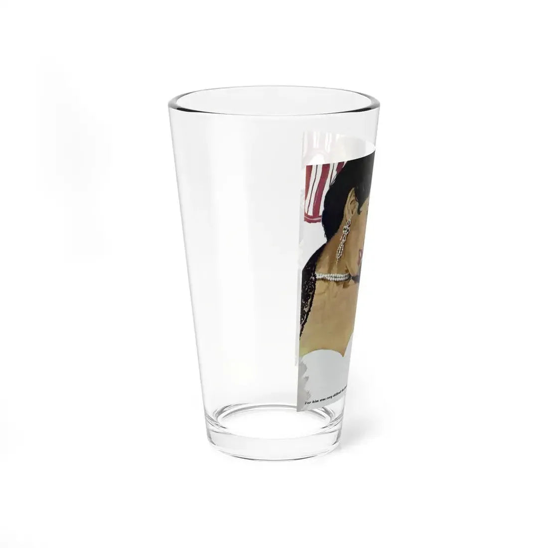 No Latin Lover, Good Housekeeping, November 1950 (Magazine Illustration) Pint Glass 16oz - Go Mug Yourself
