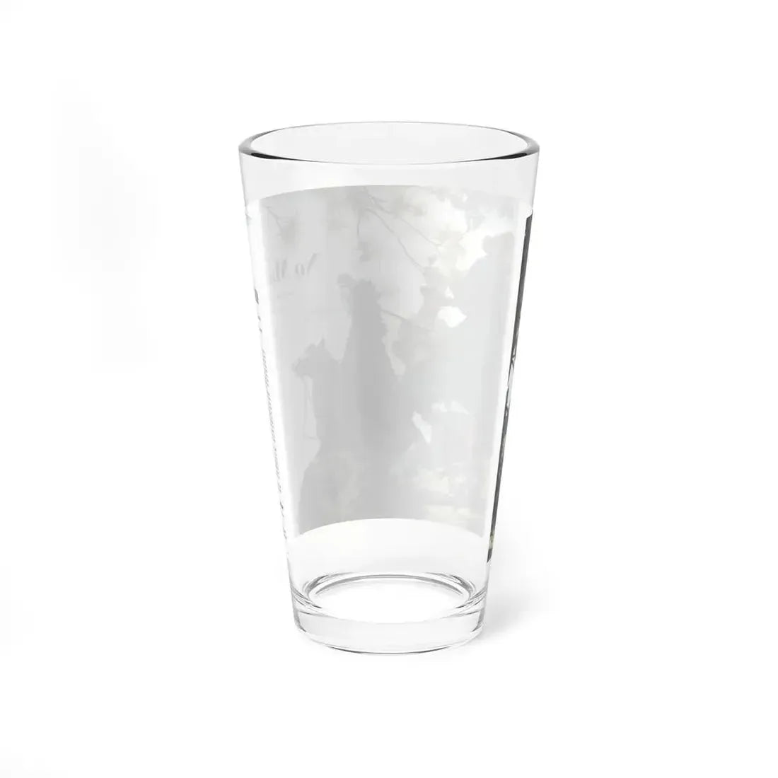 No Man's Gun, Argosy, January 1956 (Magazine Illustration) Pint Glass 16oz - Go Mug Yourself