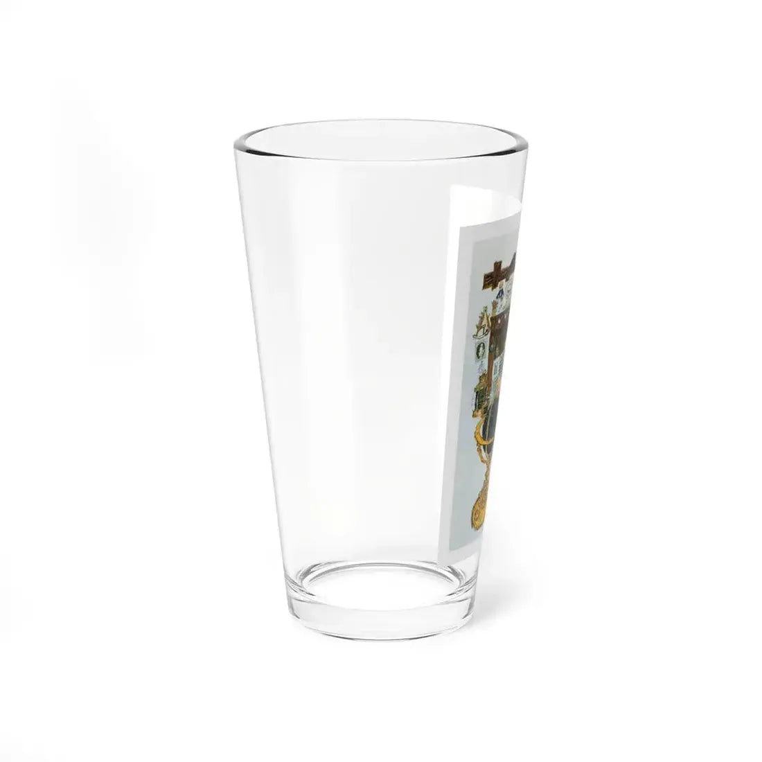 No More A-Roving by Lynn Bretton, Woman magazine, 1969 (Magazine Illustration) Pint Glass 16oz - Go Mug Yourself